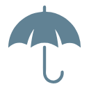 Icon of an umbrella